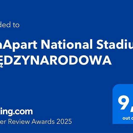 Appartement Miedzynarodowa National Stadium By Mia *