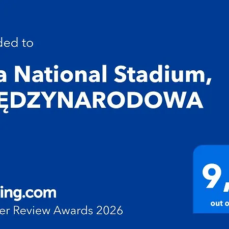 Appartement Miedzynarodowa National Stadium By Mia Warschau